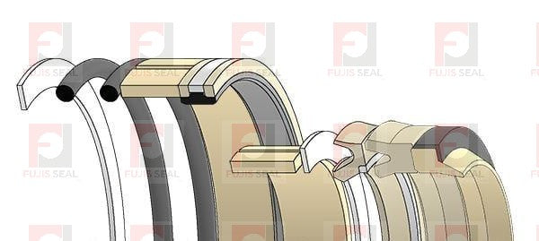 Caterpillar Excavator, CTC-0995312, Hydraulic Seal Kit, Rod 65.000 x Bore 100.000, Models E120B, E200B, EL200B, E240B, EL240B