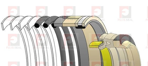 Caterpillar Excavator, CTC-0995401, Hydraulic Seal Kit, Rod 70.000 x Bore 100.000, Models E110B