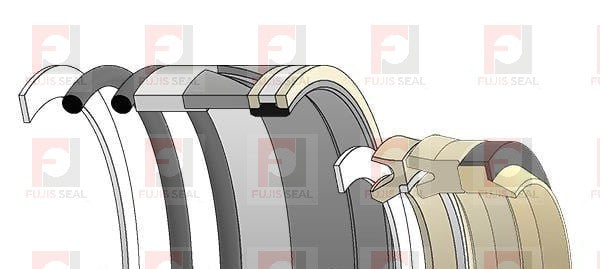 Caterpillar Excavator, CTC-0997004, Hydraulic Seal Kit, Rod 55.000 x Bore 80.000, Models E70B