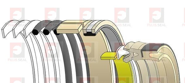 Caterpillar Excavator, CTC-1057255, Hydraulic Seal Kit, Rod 75.000 x Bore 110.000, Models 307