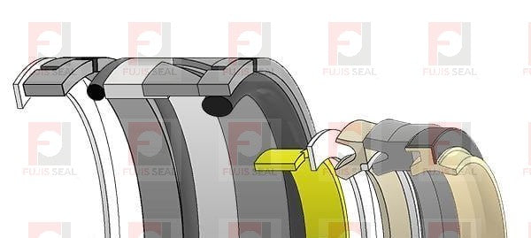 Caterpillar Excavator, CTC-1163529, Hydraulic Seal Kit, Rod 150.000 x Bore 220.000, Models 375