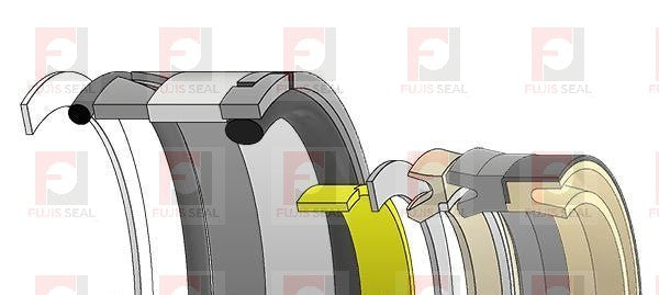 Caterpillar Excavator, CTC-1163649, Hydraulic Seal Kit, Rod 110.000 x Bore 170.000, Models 325, 330, 330L, 350, 350L