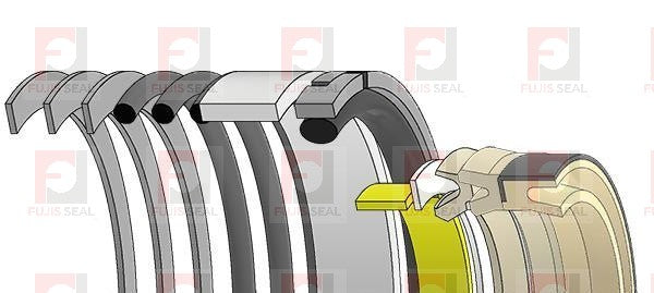 1195446 NOK Seal Kit For Caterpillar Excavator Stick Arm Cylinder for CAT 312B 312BL 313B - product detail 2