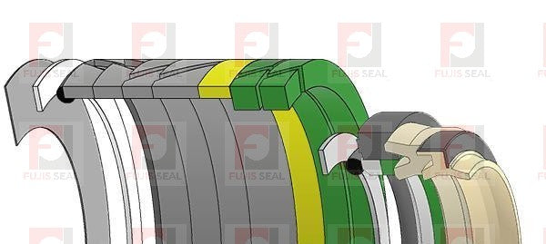 1261887 NOK Seal Kit For CAT322B 322BL Caterpillar Excavator BUCKET Cylinder - product detail 2