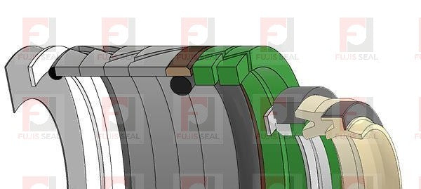 1261947 NOK Seal Kit For Caterpillar Excavator Bucket Cylinder for CAT 318B 318BL 320B 320BL - product detail 2