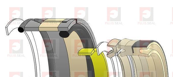 1336646 NOK Seal Kit For CAT315BL 317BL Caterpillar Excavator BOOM Cylinder - product detail 2