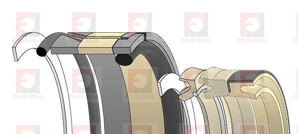 1336691 NOK Seal Kit For CAT315BL 317BL Caterpillar Excavator BUCKET Cylinder - product detail 2