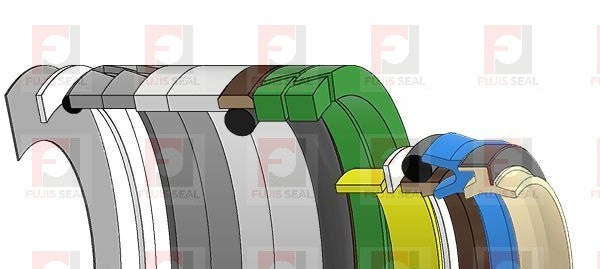1336823 NOK Seal Kit For Caterpillar Excavator Boom Cylinder for CAT 320B 320BL 325C 325CL - product detail 2