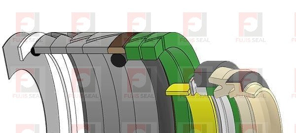 1373763 NOK Seal Kit For CAT320B 320BL Caterpillar Excavator BOOM Cylinder - product detail 2