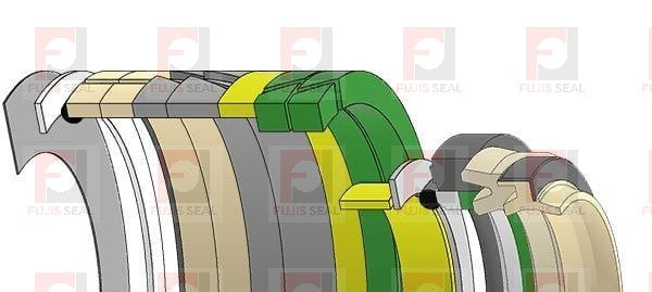 1373766 NOK Seal Kit For CAT325B 325BL Caterpillar Excavator BOOM Cylinder - product detail 2