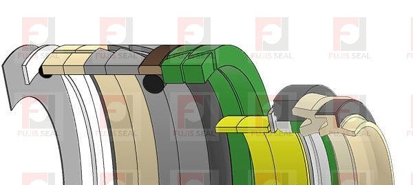 1373767 NOK Seal Kit For CAT320B 320BL Caterpillar Excavator BOOM Cylinder - product detail 2