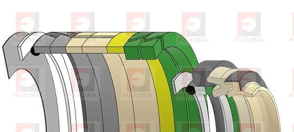 1373768 NOK Seal Kit For CAT320B 320BL Caterpillar Excavator BUCKET Cylinder - product detail 2