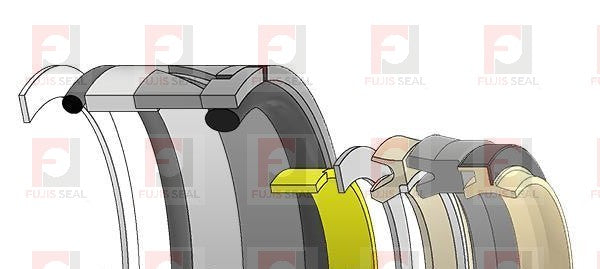 Caterpillar Excavator, CTC-1433201K, Hydraulic Seal Kit, Rod 110.000 x Bore 170.000, Models 322C