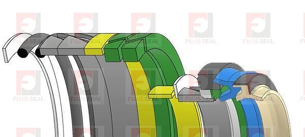 1475781 NOK Seal Kit For CAT320B 320BL Caterpillar Excavator BUCKET Cylinder - product detail 2
