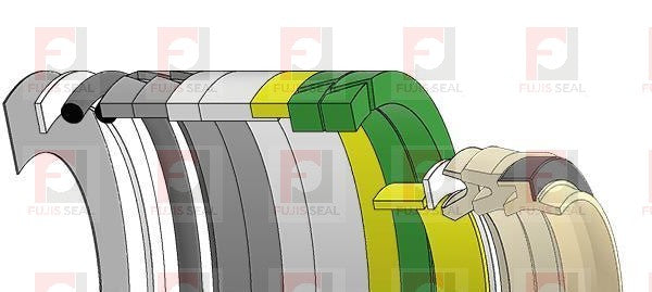 1540748 NOK Seal Kit For CAT322B 322BL Caterpillar Excavator Bucket Cylinder - product detail 2