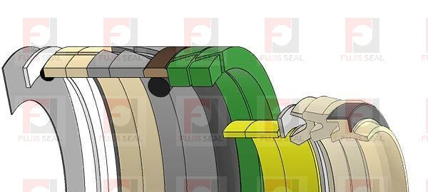 1540766 NOK Seal Kit For CAT325B 325BL Caterpillar Excavator Stick Cylinder - product detail 2