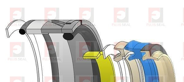 1560625 NOK Seal Kit For CAT350 Caterpillar Excavator Bucket Cylinder - product detail 2