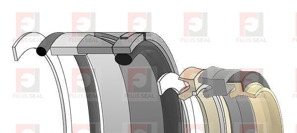 1560656 NOK Seal Kit For CAT350 Caterpillar Excavator Bucket Cylinder - product detail 2