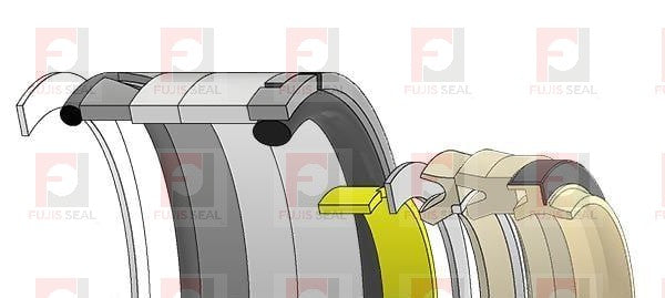1589092 NOK Seal Kit For Caterpillar Excavator Boom Bucket Cylinder for CAT 320B 320BL 320C 320CL - product detail 2