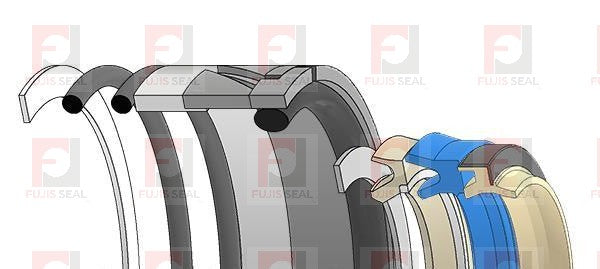 1697830 NOK Seal Kit For CAT307B 307C Caterpillar Excavator Swing Cylinder - product detail 2