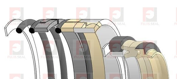 1697835 NOK Seal Kit For CAT307B 307C Caterpillar Excavator Blade Cylinder - product detail 2