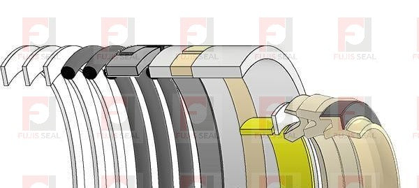 1697837 NOK Seal Kit For Caterpillar Excavator Boom Stick Arm Cylinder 311B 312B 312BL 313B - product detail 2