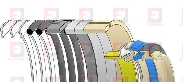1709999 NOK Seal Kit For CAT 312C Caterpillar Excavator Stick Cylinder - product detail 2
