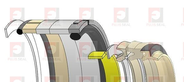 1799772 NOK Seal Kit For Caterpillar Excavator Bucket Cylinder for CAT 320B 320BL 320C - product detail 2