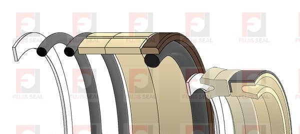 Caterpillar Excavator, CTC-1934324, Hydraulic Seal Kit, Rod 50.000 x Bore 100.000, Models 304.5