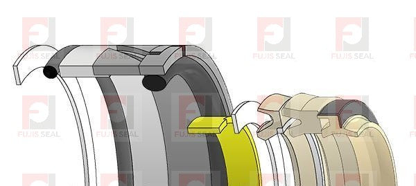 Caterpillar Excavator, CTC-1997416, Hydraulic Seal Kit, Rod 105.000 x Bore 150.000, Models 322C, 322C L