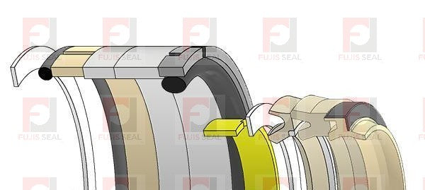 Caterpillar Excavator, CTC-2159995, Hydraulic Seal Kit, Rod 140.000 x Bore 200.000, Models 365C L, 365C L MH, 385B