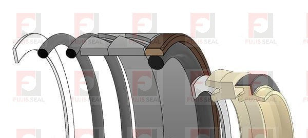 Caterpillar Excavator, CTC-2168100, Hydraulic Seal Kit, Rod 45.000 x Bore 70.000, Models 304CR