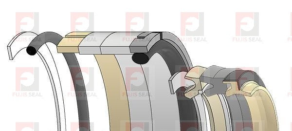 Caterpillar Excavator, CTC-2254625, Hydraulic Seal Kit, Rod 110.000 x Bore 160.000, Models 330D, 330D L, 330D N, 336D, 336D L, 345C, 345C L, 345D L, 349E L, 349E L VG