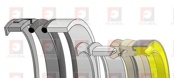 Caterpillar Wheel Loader, CTC-2295546 Hydraulic Seal Kit Rod 4.500 X Bore 220.000