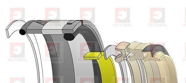 Caterpillar Excavator, CTC-2330763, Hydraulic Seal Kit, Rod 100.000 x Bore 170.000, Models 322C, 322C LN
