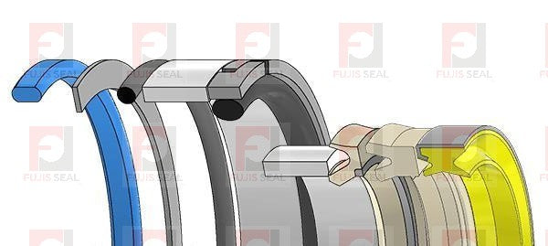 Caterpillar Excavator, CTC-2442053, Hydraulic Seal Kit, Rod 3.000 x Bore 6.000, Models 5130, 5130B