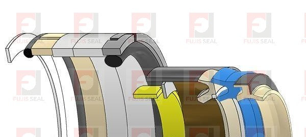Caterpillar Excavator, CTC-2465940, Hydraulic Seal Kit, Rod 90.000 x Bore 130.000, Models 322C, 322C L
