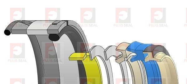 Caterpillar Excavator, CTC-2481163, Hydraulic Seal Kit, Rod 100.000 x Bore 140.000, Models 322C, 322C FM LGP