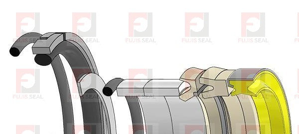 Caterpillar Wheel Loader, CTC-2481198 Hydraulic Seal Kit Rod 5.500 X Bore 10.500