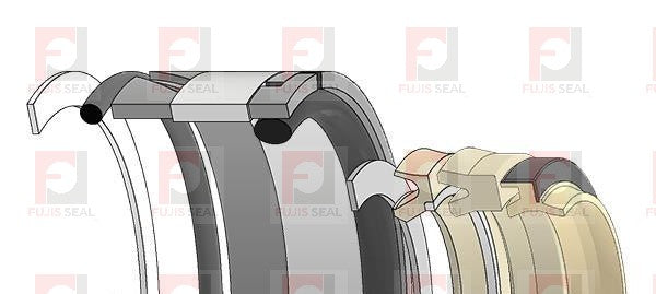 Caterpillar Excavator, CTC-2526101, Hydraulic Seal Kit, Rod 90.000 x Bore 160.000, Models 385B