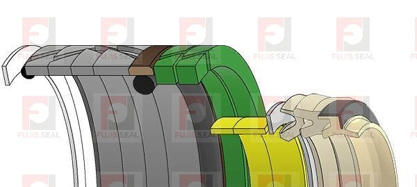Caterpillar Excavator, CTC-2590650, Hydraulic Seal Kit, Rod 105.000 x Bore 150.000, Models 325D, 325D L, 328D LCR, 329D L