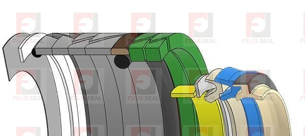 Caterpillar Excavator, CTC-2590725, Hydraulic Seal Kit, Rod 100.000 x Bore 140.000, Models 325C, 325C L