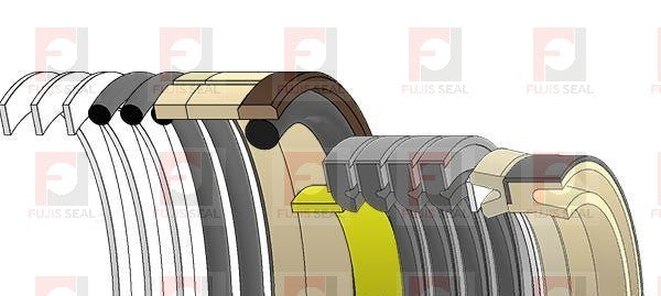 Caterpillar Excavator, CTC-2737025K, Hydraulic Seal Kit, Rod 55.000 x Bore 100.000, Models 305 C CR