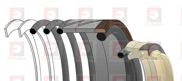 Caterpillar Excavator, CTC-2812321, Hydraulic Seal Kit, Rod 50.000 x Bore 85.000, Models 303.5C CR, 304E, 304E2 CR