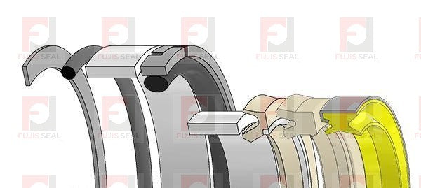 Caterpillar Wheel Loader, CTC-3260502 Hydraulic Seal Kit Rod 2.000 X Bore 3.500