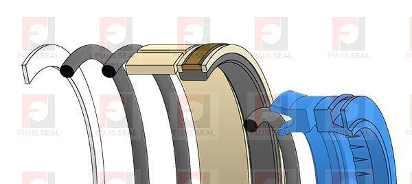 Caterpillar Excavator, CTC-3265235, Hydraulic Seal Kit, Rod 50.000 x Bore 100.000, Models 308D CR, 308D CR SB