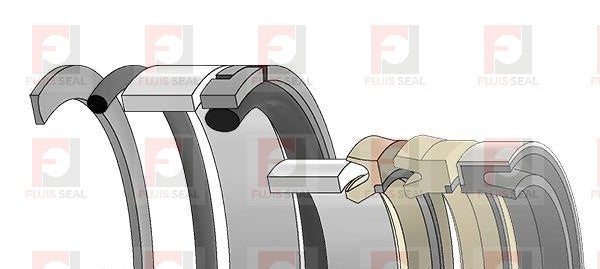 Caterpillar Wheel Loader, CTC-3408752K Hydraulic Seal Kit Rod 2.500 X Bore 5.000