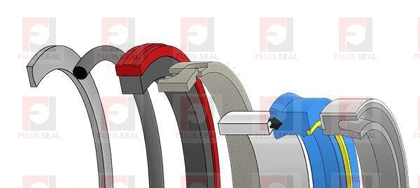 Caterpillar Excavator, CTC-3460644, Hydraulic Seal Kit, Rod 3.250 x Bore 5.500, Models 345D L