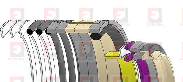 Caterpillar Excavator, CTC-3494119, Hydraulic Seal Kit, Rod 75.000 x Bore 110.000, Models 312E, 314D CR, 314D LCR, 314E CR, 314E LCR, 315F LCR