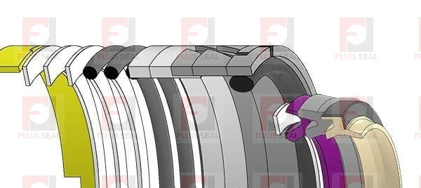 Caterpillar Excavator, CTC-3494120, Hydraulic Seal Kit, Rod 80.000 x Bore 120.000, Models 312E, 314D CR, 314D LCR, 314E CR, 315F LCR